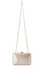 view 3 of 4 Chica Metallic Textured Clutch in Gold