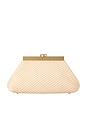 view 2 of 5 Hanna Woven Straw Clutch in Natural