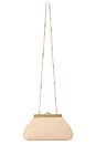 view 4 of 5 Hanna Woven Straw Clutch in Natural