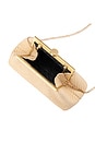 view 5 of 5 Hanna Woven Straw Clutch in Natural