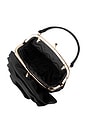 view 4 of 5 Rosita Rosette Frame Bag in Black