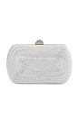 view 1 of 5 Martina Coiled Rope Clutch in Silver