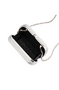 view 4 of 5 Martina Coiled Rope Clutch in Silver