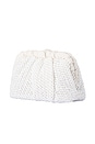 view 2 of 5 Amalia Petite Gathered Clutch in White