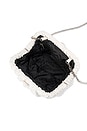 view 5 of 5 Amalia Petite Gathered Clutch in White