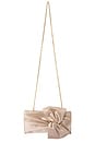 view 4 of 5 Chloe Tie Front Clutch in Natural