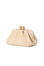 view 2 of 5 Addison Woven Clutch in White