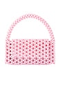 view 1 of 6 BOLSA COM CONTAS E ALÇA SUPERIOR AMRITA in Pink