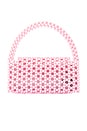 view 2 of 6 BOLSA COM CONTAS E ALÇA SUPERIOR AMRITA in Pink
