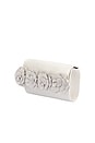 view 3 of 5 Stella Rosette Clutch in White