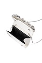 view 5 of 5 Stella Rosette Clutch in White