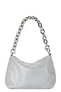 view 1 of 6 Skylar Ball Mesh Bag in Silver