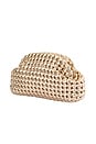 view 2 of 6 Everly Hand Woven Clutch in Gold