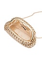 view 6 of 6 Everly Hand Woven Clutch in Gold