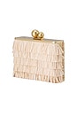 view 3 of 5 Carlita Fringe Clutch in Natural