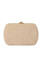 view 1 of 5 Martina Coiled Rope Clutch in Natural