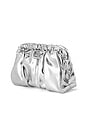 view 2 of 5 Betty Metallic Clutch in Silver