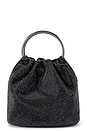 view 1 of 5 Mabel Crystal Top Handle Bag in Black