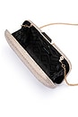 view 4 of 5 Edie Crystal Clutch in Champagne