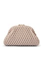 view 1 of 4 Textured Clutch in Mink