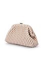 view 2 of 4 Textured Clutch in Mink
