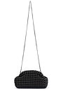 view 4 of 5 Everly Hand Woven Clutch in Black