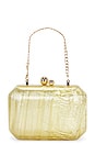 view 1 of 5 Mateo Metallic Clutch in Gold