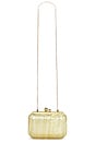 view 5 of 5 Mateo Metallic Clutch in Gold