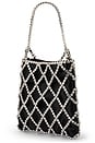 view 2 of 5 Kit Crystal Cage Bag in Black