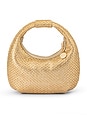 view 1 of 4 Eden Woven Bag in Gold