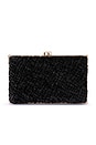 view 1 of 5 Hazel Textured Clutch in Black