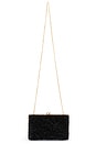 view 3 of 5 Hazel Textured Clutch in Black