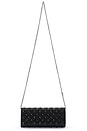 view 4 of 5 Bridget Crystal Clutch in Black