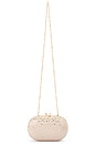 view 3 of 4 Faye Oval Clutch in Gold