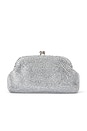 view 1 of 4 Ela Crystal Clutch in Silver