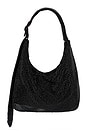 view 1 of 3 Calypso Crystal Shoulder Bag in Black