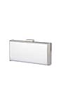 view 2 of 4 Samantha Slimline Clutch in Silver