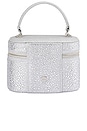 view 2 of 5 Beckie Zip Top Crystal Bag in Silver