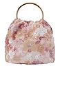 view 1 of 5 Alfie Floral Sequin Bag in Blush