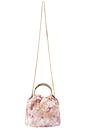 view 3 of 5 Alfie Floral Sequin Bag in Blush