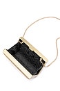 view 7 of 7 Stef Crystal Box Clutch in Gold