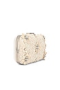 view 3 of 5 Beth Encrusted Pod Style Clutch in Ivory