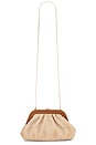 view 5 of 5 CLUTCH TEJIDO ASH in Tan