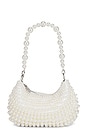 view 1 of 5 Pia Pearl Croissant Bag in Pearl