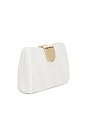 view 3 of 5 CLUTCH TEJIDO LINDY in White