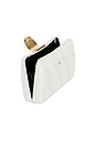 view 4 of 5 CLUTCH TEJIDO LINDY in White