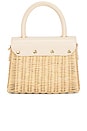 view 2 of 5 BOLSO CON ASA SUPERIOR ELLE WICKER in Natural