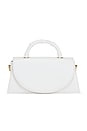 view 1 of 5 Phoebe Bamboo Handle Bag in White