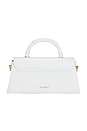 view 2 of 5 Phoebe Bamboo Handle Bag in White