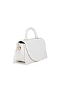 view 3 of 5 Phoebe Bamboo Handle Bag in White